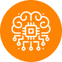artificial intelligence icon - PSD To WordPress Services - Keyfox Solutions